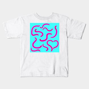 WORM PARTY Kids T-Shirt